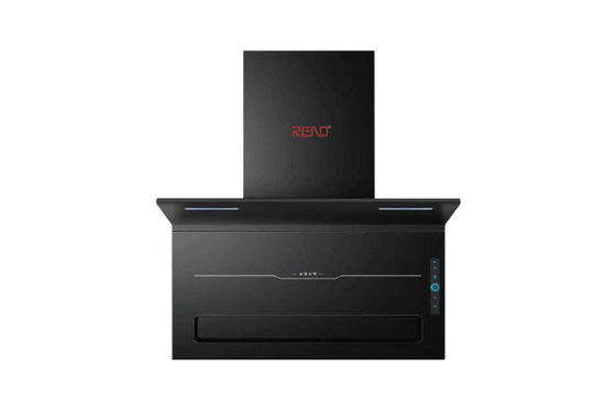 Nhà bếp Black Range Hood Bộ lọc carbon Máy hút mùi bằng thép không gỉ thông minh