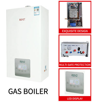 Lò treo tường gas Light Gree Vỏ thép không gỉ Chức năng sưởi ấm và tắm Nồi hơi