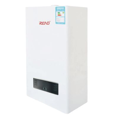 Nồi hơi nước nóng treo tường Vỏ trắng Thành phần trên cùng Nhiệt và tắm Chức năng kép