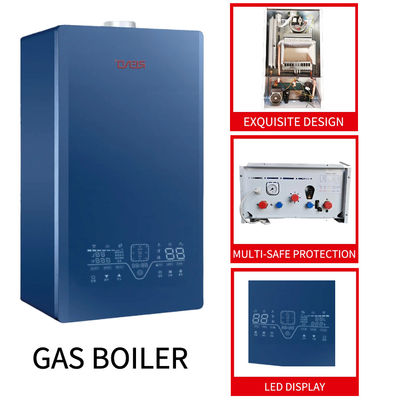 Khí hoặc LPG tường treo condensing thép không gỉ Combination nồi hơi 32kw